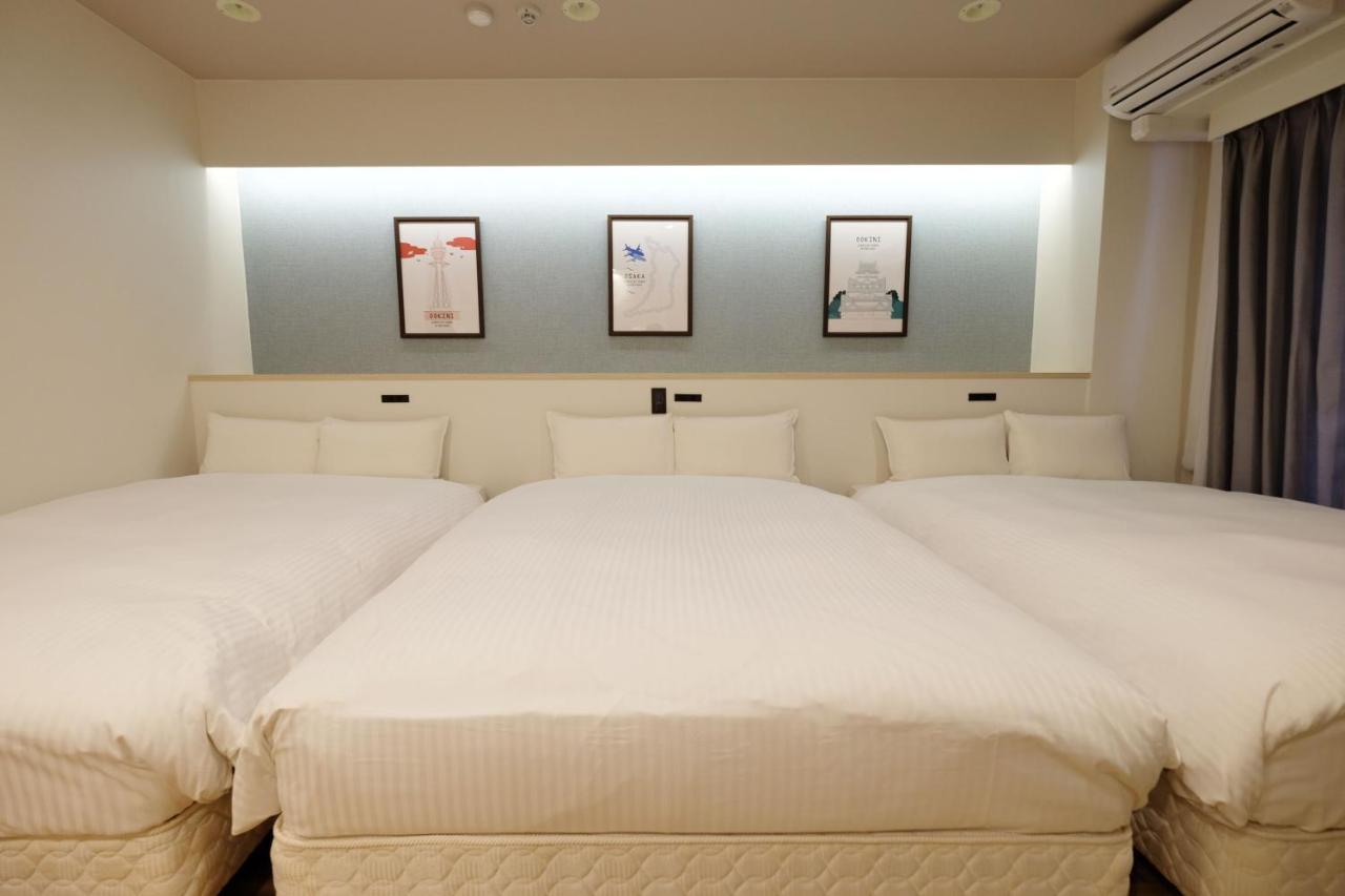 Ookini Hotels Nipponbashi Apartment Osaca Exterior foto